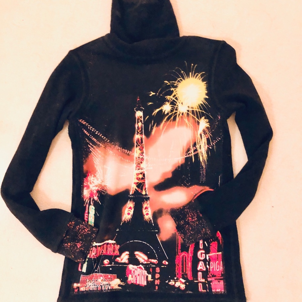 Jean Paul Gaultier Paris Turtleneck Sweater SZ S